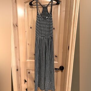 Black and White Maxi Dress